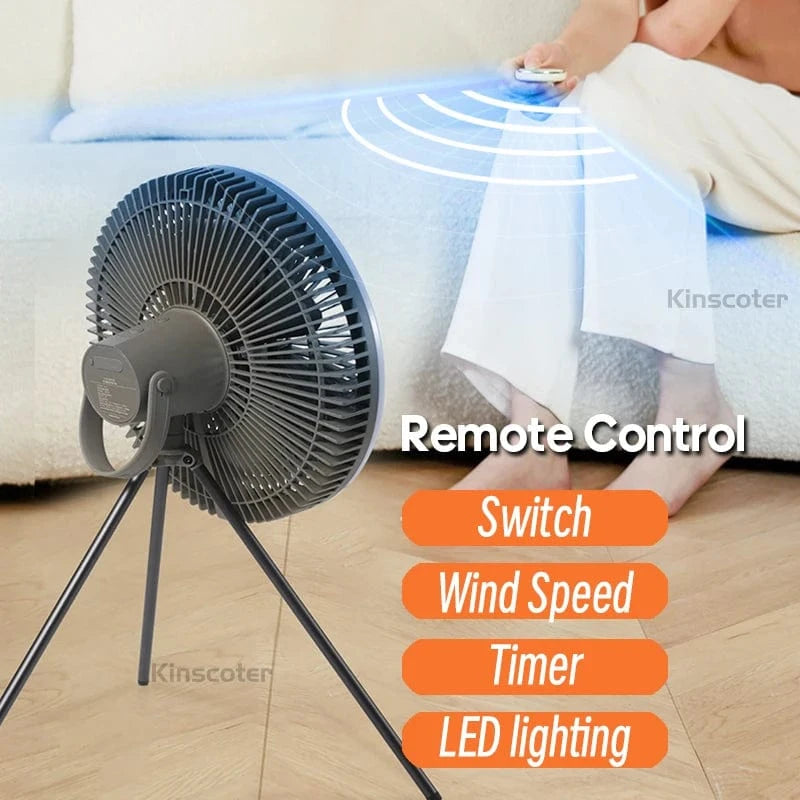 Cadeau showroom ventilateurs Ventilateur de plafond ou siur trépied sans fil à LED