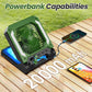 Cadeau showroom ventilateurs Ventilateur électrique portable avec éclairage LED