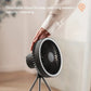 Cadeau showroom ventilateurs Ventilateur portable 10 000 mAh, éclairage LED