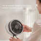 Cadeau showroom ventilateurs Ventilateur portable 10 000 mAh, éclairage LED