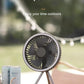 Cadeau showroom ventilateurs Ventilateur portable 10 000 mAh, éclairage LED