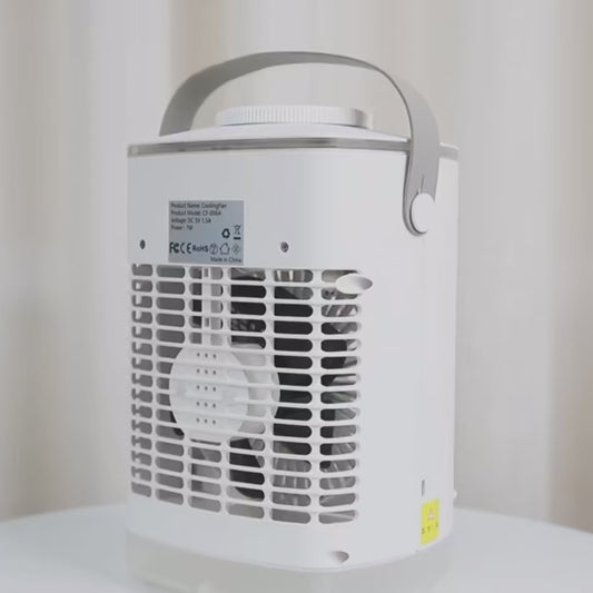 Petit climatiseur électrique avec eau et glace