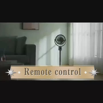 Ventilateur électrique sur pied avec télécommande