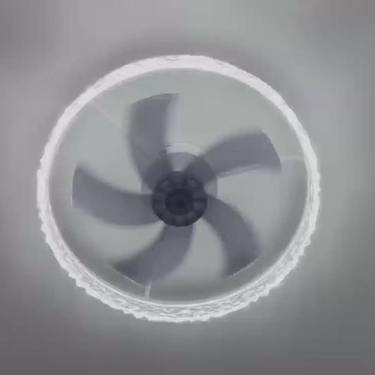 Ventilateur de plafond LED intelligent