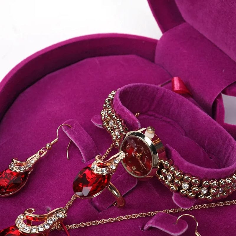 Cadeau showroom Boîte cadeau d'amour ensemble de bijoux