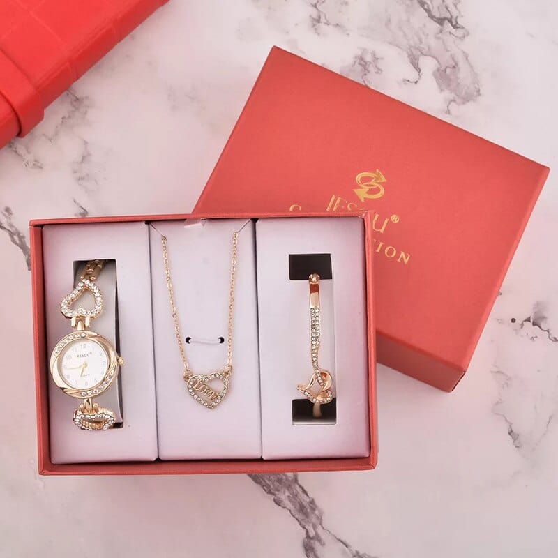 Cadeau showroom Coffret cadeau 3 pièces, Bracelet de luxe