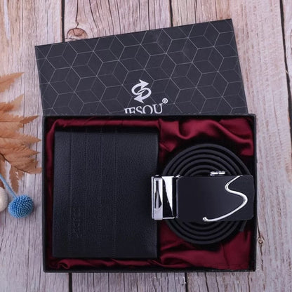 Cadeau showroom Coffret cadeau portefeuille pliable avec ceinture