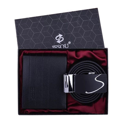 Cadeau showroom Coffret cadeau portefeuille pliable avec ceinture