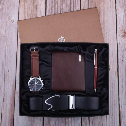 Cadeau showroom Coffret cadeau portefeuille pliable, stylo à bille