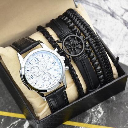 Cadeau showroom Coffret homme bracelets et montre