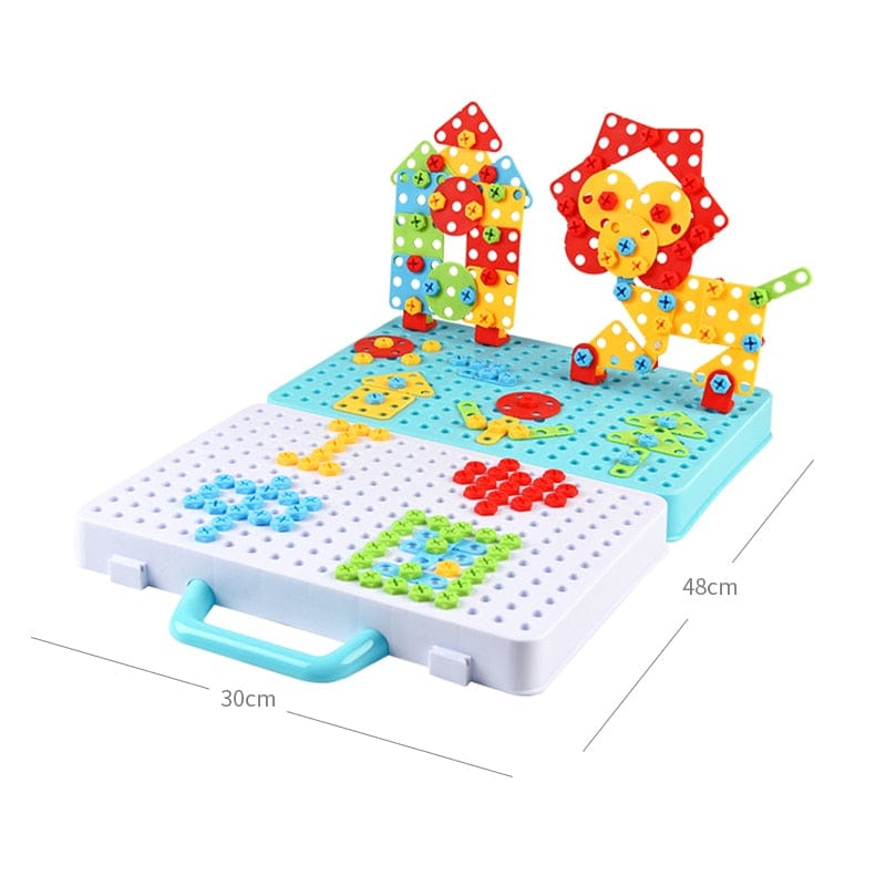 Cadeau showroom Puzzle 3D avec outil perceuse et outils