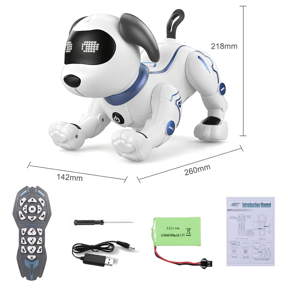 Cadeau showroom type 1 Robot chien K16A avec télécommande vocale