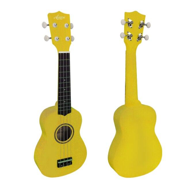 Showroom-Cadeau 21 inch yellow / Poland / 21 inches Guitare enfant quatre cordes