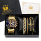 Showroom-Cadeau Coffret 6 Montre de luxe Bracelet et collier
