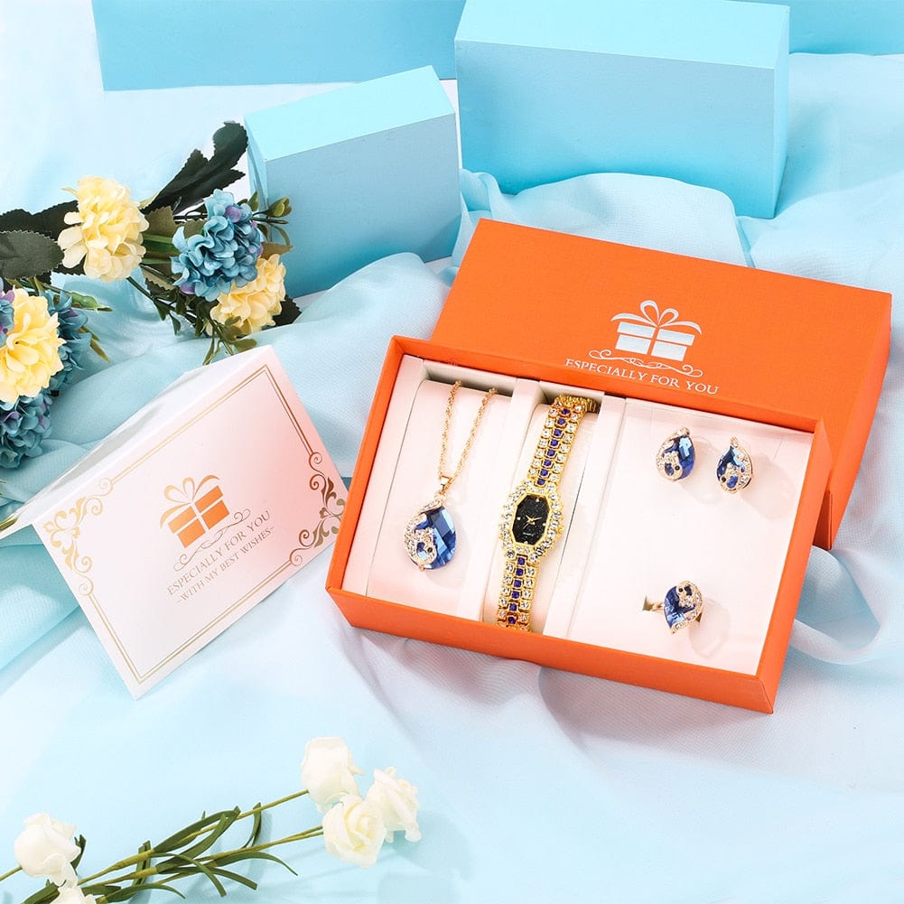 Showroom-Cadeau Gift Set 7 Coffret cadeau bijoux montres 8 pièces