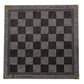 Showroom-Cadeau Jeu d'échecs Gray Tapis d'échecs en cuir 8 couleurs, Design gaufré