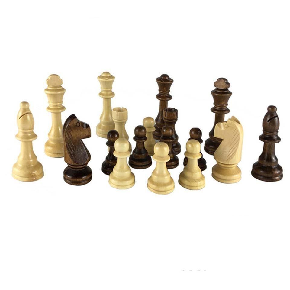 Showroom-Cadeau Jeu d'échecs Jeu de pièces d'échecs en bois