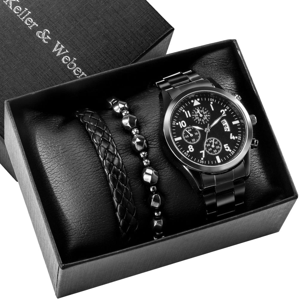 Showroom-Cadeau Keller-Weber-029 Boite cadeau homme montre et bracelet