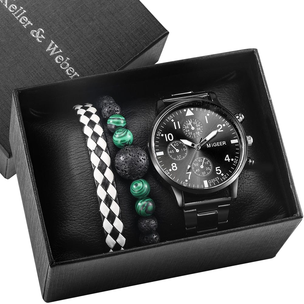 Showroom-Cadeau Keller-Weber-040 Boite cadeau homme montre et bracelet