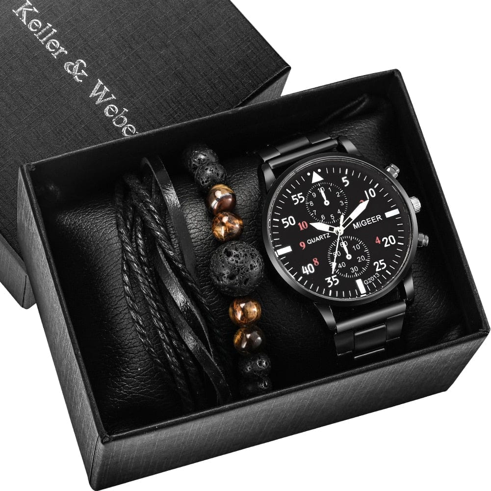 Showroom-Cadeau Keller-Weber-061 Boite cadeau homme montre et bracelet