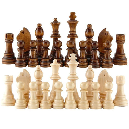 Showroom-Cadeau Pièces d'échecs en bois supérieur
