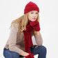 Showroom-Cadeau pink / Hat and scarf Ensemble Bonnet et écharpe classique