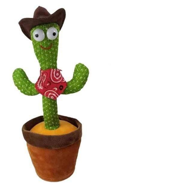 Showroom-Cadeau style 4 Cactus parlant et dansant