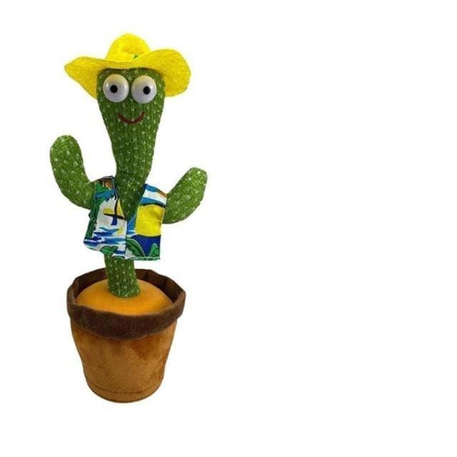 Showroom-Cadeau style 5 Cactus parlant et dansant