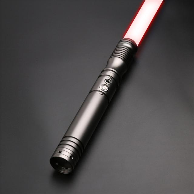 Showroom-Cadeau TS013gris Sabre laser avec son lumineux, épée en métal sabre léger