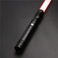 Showroom-Cadeau TS013Noir Sabre laser avec son lumineux, épée en métal sabre léger