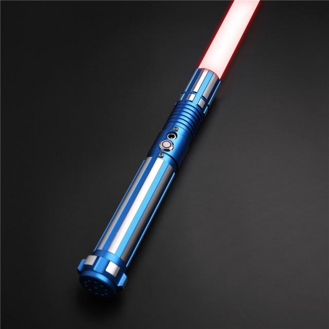 Showroom-Cadeau TS015bleu Sabre laser avec son lumineux, épée en métal sabre léger
