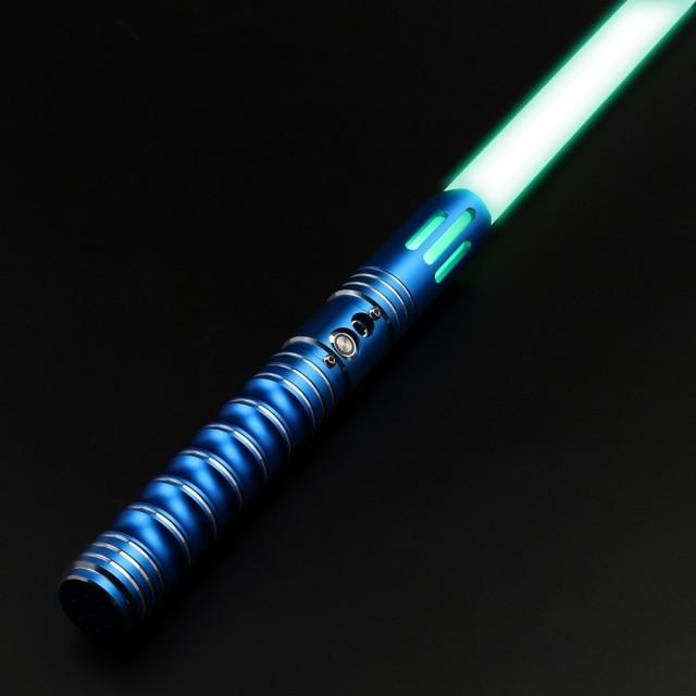 Showroom-Cadeau TS017bleu Sabre laser avec son lumineux, épée en métal sabre léger