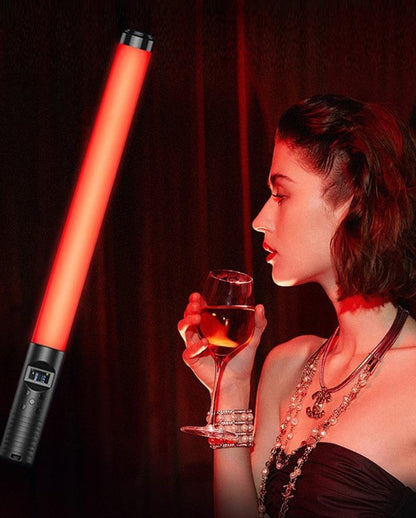 showroomcadeau Bâton lumineux Bâton lumineux d'éclairage rvb avec trépied