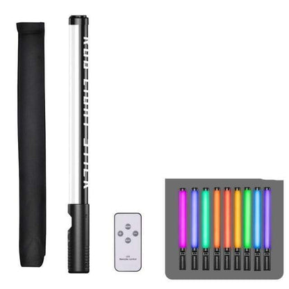 showroomcadeau Bâton lumineux Pas de trépied Bâton lumineux d'éclairage rvb avec trépied