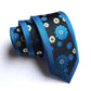 showroomcadeau coffret cravate Bleu Cravate en soie stylé pour homme et femme