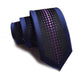 showroomcadeau coffret cravate Bleu/Noir/Rose Cravate en soie stylé pour homme et femme