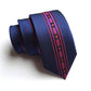 showroomcadeau coffret cravate Bleu/Rose Cravate en soie stylé pour homme et femme