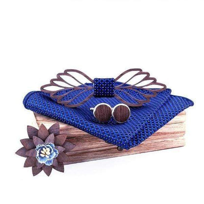 showroomcadeau coffret cravate Nœud papillon mouchoir Boutons de manchette pour hommes