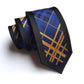 showroomcadeau coffret cravate Noir/Bleu Cravate en soie stylé pour homme et femme
