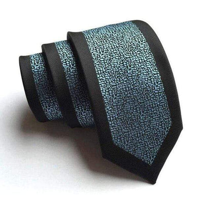 showroomcadeau coffret cravate Vert/Noir Cravate en soie stylé pour homme et femme