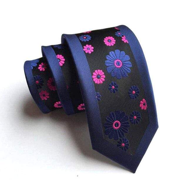 showroomcadeau coffret cravate Violet Cravate en soie stylé pour homme et femme