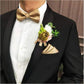 showroomcadeau Cravate homme Ensembles de mouchoir nœud papillon pour mariage