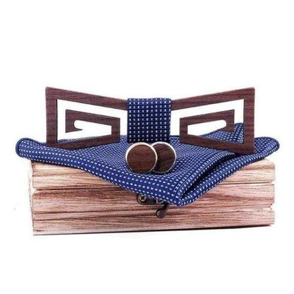 showroomcadeau Cravate homme Nœud papillon hommes en bois tendance,Cravate homme