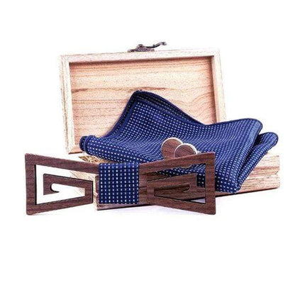 showroomcadeau Cravate homme Nœud papillon hommes en bois tendance,Cravate homme