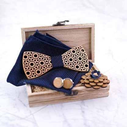 showroomcadeau Cravate homme Nœuds papillon pour hommes Boutons de manchette Nouveau Design