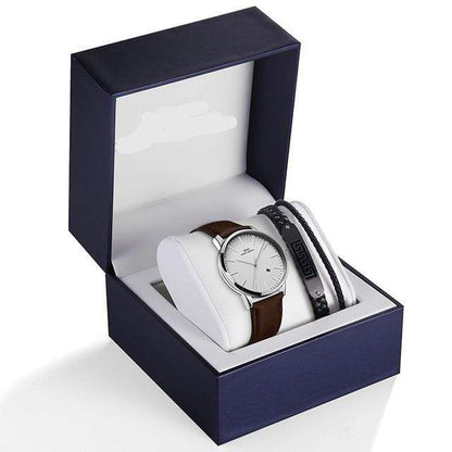 showroomcadeau Ensemble Bijoux 8616 Set Montre et bracelet avec boîte