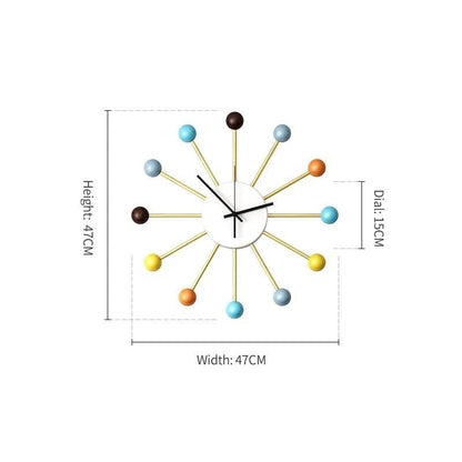 showroomcadeau Horloge murale Luck-Décoration Horloge Murale