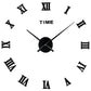 showroomcadeau Horloge murale Noir / 47 pouce100-120cm Mina-Grande sublime horloge murale 3d