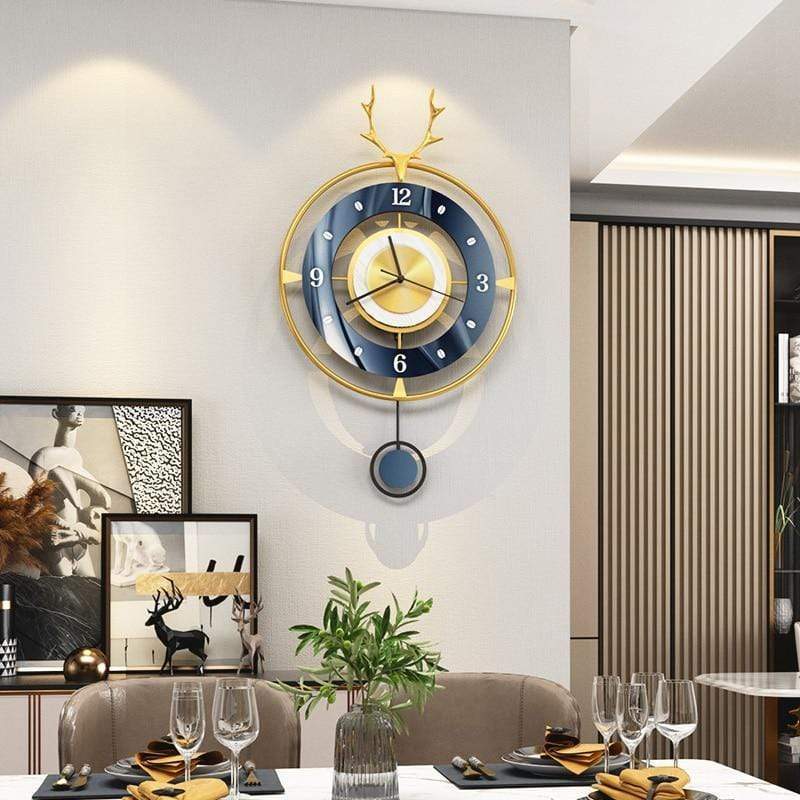 showroomcadeau Horloge murale Orza-Horloge design Moderne en métal