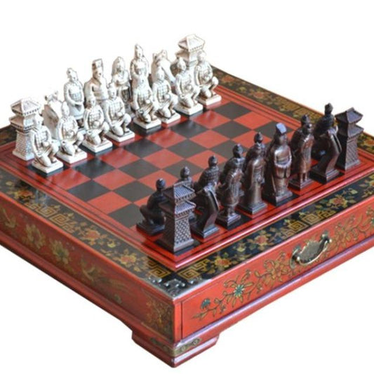 showroomcadeau Jeu d'échecs Échecs jeu de société en bois
